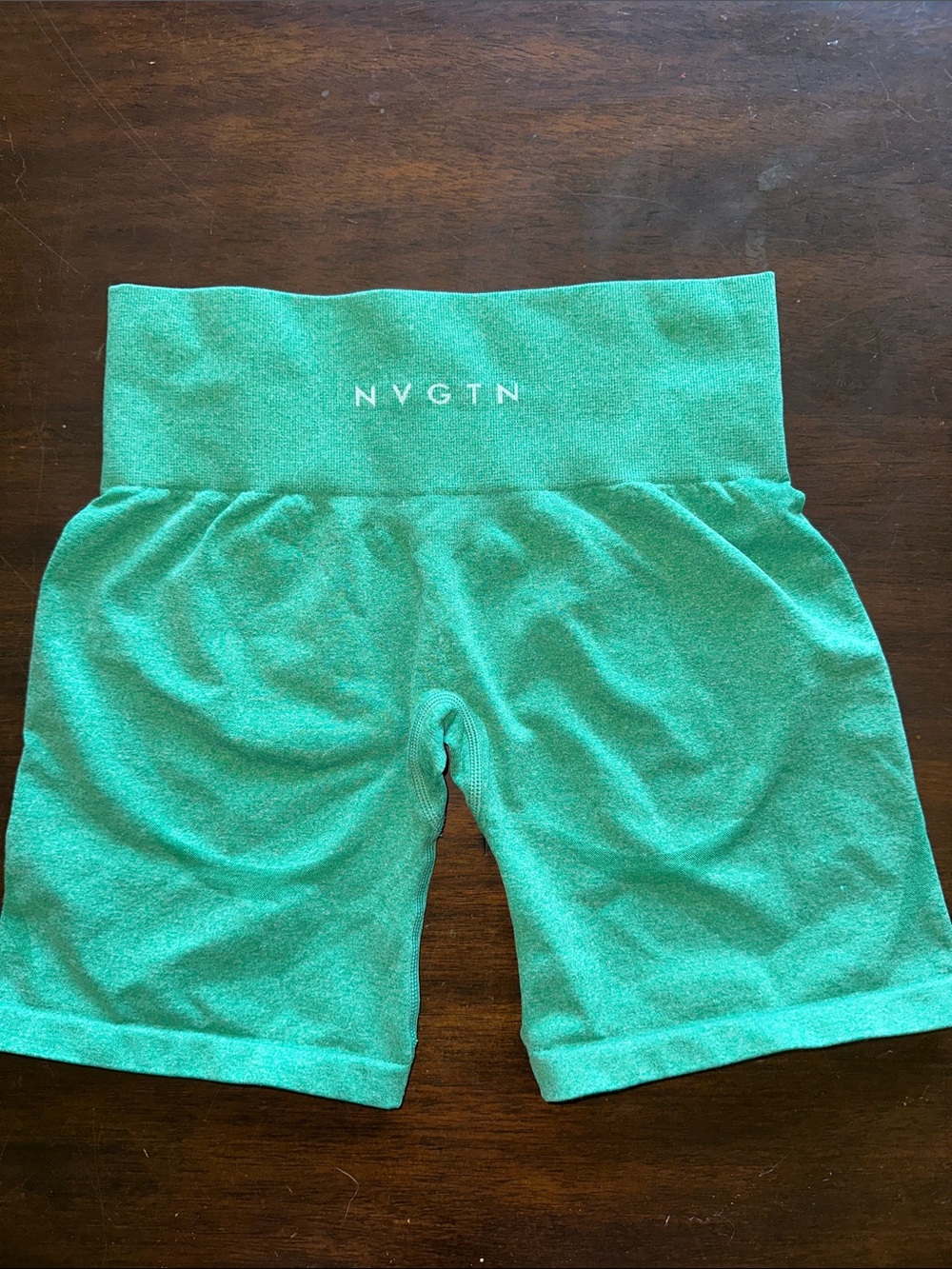 NVGTN Teal High-Waist Women’s Bike Shorts